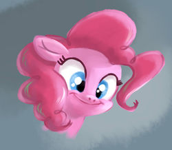 Size: 801x698 | Tagged: safe, artist:thedrainpipe, pinkie pie, g4, female, portrait, smiling, solo