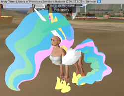 Size: 522x403 | Tagged: safe, princess celestia, g4, abomination, nightmare fuel, not salmon, now you fucked up, second life, wat, what has science done