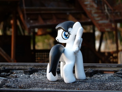 Size: 4320x3240 | Tagged: safe, artist:otherunicorn, oc, oc only, pegasus, pony, fallout equestria, figurine, solo