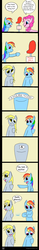 Size: 600x3809 | Tagged: safe, artist:fonypan, derpy hooves, pinkie pie, rainbow dash, pegasus, pony, g4, beetlejuice, comic, female, mare, ms paint