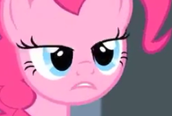 Size: 267x179 | Tagged: safe, pinkie pie, g4, my little pony: friendship is magic, three's a crowd, bedroom eyes, female, solo