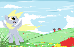 Size: 1460x929 | Tagged: safe, artist:anticular, derpy hooves, pegasus, pony, g4, female, mare, solo