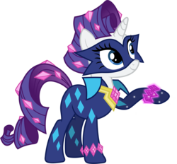 Size: 6100x5670 | Tagged: safe, artist:90sigma, radiance, rarity, pony, unicorn, g4, power ponies (episode), absurd resolution, clothes, female, mare, mask, power ponies, simple background, solo, transparent background, vector