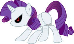 Size: 2715x1606 | Tagged: safe, artist:frankleonhart, edit, rarity, pony, robot, robot pony, unicorn, g4, female, hooves, horn, male, mare, metal, metal sonic, missing cutie mark, raribot, red eyes, roboticization, simple background, solo, sonic the hedgehog, sonic the hedgehog (series), transparent background, vector