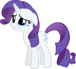 Size: 662x600 | Tagged: safe, rarity, pony, unicorn, g4, putting your hoof down, crying, female, floppy ears, mare, sad, simple background, solo, transparent background