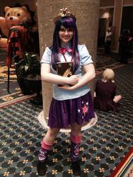 Size: 720x960 | Tagged: safe, artist:shelbeanie, twilight sparkle, human, equestria girls, g4, cosplay, irl, irl human, photo