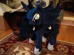 Size: 960x720 | Tagged: safe, artist:kitara88, princess luna, g4, irl, photo, plushie, solo