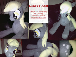 Size: 1024x768 | Tagged: safe, artist:kitara88, derpy hooves, pegasus, pony, g4, female, irl, mare, photo, plushie