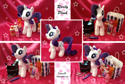 Size: 1500x1000 | Tagged: safe, artist:kitara88, rarity, g4, irl, photo, plushie