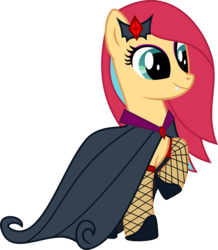 Size: 6306x7228 | Tagged: safe, artist:ulyssesgrant, oc, oc only, oc:ion, vampire, g4, absurd resolution, clothes, costume, fangs, nightmare night, simple background, solo, transparent background, vector