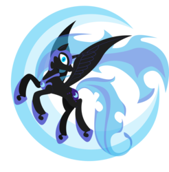 Size: 1970x2000 | Tagged: safe, artist:stainless33, nightmare moon, g4, female, simple background, solo, transparent background, vector