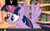 Size: 539x336 | Tagged: safe, screencap, twilight sparkle, alicorn, pony, g4, my little pony: friendship is magic, three's a crowd, animation error, female, low quality, mare, needs more jpeg, pegasus wings, solo, spoiler, twilight sparkle (alicorn), wings