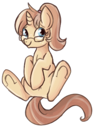 Size: 341x462 | Tagged: safe, artist:lulubell, oc, oc only, oc:lulubell, pony, unicorn, female, mare, simple background, solo, transparent background