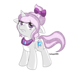 Size: 1280x1280 | Tagged: safe, artist:geckogeek, opalescence, pony, g4, ponified, ponified pony pets, simple background, solo, species swap, transparent background