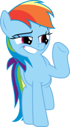 Size: 5000x9126 | Tagged: safe, artist:darknisfan1995, rainbow dash, g4, absurd resolution, female, simple background, solo, transparent background, vector