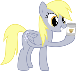 Size: 5000x4643 | Tagged: safe, artist:darknisfan1995, derpy hooves, pegasus, pony, g4, absurd resolution, female, mare, simple background, solo, transparent background, vector
