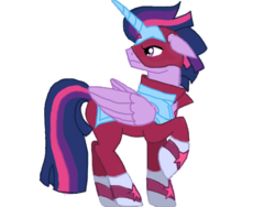 Size: 640x480 | Tagged: safe, artist:stagetechyart, twilight sparkle, alicorn, pony, g4, dusk shine, floppy ears, male, masked matter-horn costume, prince dusk, rule 63, simple background, solo, transparent background, twilight sparkle (alicorn)