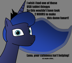 Size: 1661x1453 | Tagged: safe, princess luna, g4, cute, female, solo