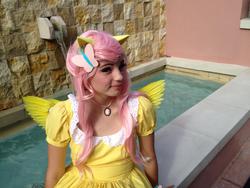 Size: 960x720 | Tagged: safe, artist:terezigrell, fluttershy, human, g4, cosplay, irl, irl human, photo, solo