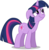 Size: 6000x6075 | Tagged: safe, artist:byteslice, twilight sparkle, pony, unicorn, g4, my little pony: friendship is magic, season 1, swarm of the century, .svg available, absurd resolution, adorkable, cute, dork, female, floppy ears, simple background, solo, transparent background, twiabetes, unicorn twilight, vector