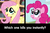 Size: 1060x700 | Tagged: safe, edit, edited screencap, screencap, fluttershy, pinkie pie, earth pony, pegasus, pony, g4, my little pony: friendship is magic, pinkie apple pie, three's a crowd, bronybait, cute, diapinkes, eye shimmer, hnnng, shyabetes, weapons-grade cute