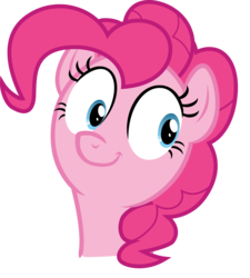 Size: 3153x3502 | Tagged: safe, pinkie pie, g4, cute, diapinkes, female, simple background, solo, transparent background, vector