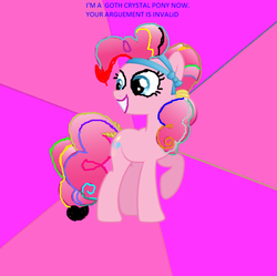 Size: 548x545 | Tagged: safe, artist:luigi843, pinkie pie, g4, 1000 hours in ms paint, female, ms paint, solo