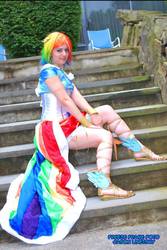 Size: 640x960 | Tagged: safe, artist:avalon-cosplay, rainbow dash, human, g4, cosplay, irl, irl human, photo, solo