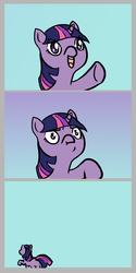 Size: 689x1382 | Tagged: artist needed, source needed, safe, twilight sparkle, pony, g4, can't argue with that, comic, female, meme, ponified, reaction image, solo