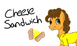 Size: 1000x600 | Tagged: safe, artist:little-painter, cheese sandwich, g4, pinkie pride, male, solo