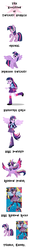 Size: 800x7000 | Tagged: safe, twilight sparkle, alicorn, human, pony, unicorn, equestria girls, g4, my little pony equestria girls: rainbow rocks, devil horn (gesture), evolution, humanized, ponied up, pony coloring, rainbow power, thanks hasbro, twilight sparkle (alicorn), unicorn twilight, why