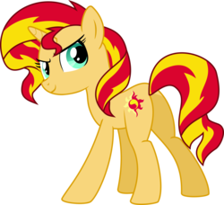 Size: 6570x6000 | Tagged: safe, artist:givralix, sunset shimmer, pony, unicorn, equestria girls, g4, my little pony equestria girls, absurd resolution, butt, female, plot, simple background, solo, transparent background, vector
