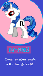 Size: 448x788 | Tagged: safe, dj pon-3, rarity, vinyl scratch, g4, 1000 hours in ms paint, blind bag, blind bag card, fake, female, ms paint, recolor, seems legit, solo, toy