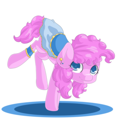 Size: 2000x2000 | Tagged: safe, artist:rue-willings, pinkie pie, earth pony, pony, g4, clothes, dress, female, mare, simple background, solo, transparent background