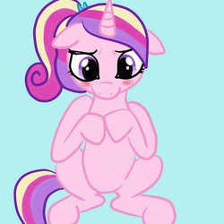 Size: 500x500 | Tagged: safe, artist:kuromi, princess cadance, g4, female, solo, teen princess cadance