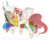 Size: 900x714 | Tagged: dead source, source needed, safe, artist:jaquelindreamz, discord, helia, princess celestia, alicorn, draconequus, pony, g4, bedroom eyes, blushing, caos, cuddling, eris, eye contact, female, grin, heart, hug, male, prince solaris, princess helia, rule 63, rule 63'd rule 63, ship:dislestia, shipping, simple background, smirk, snuggling, spread wings, straight, transparent background, we need to go deeper