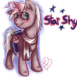 Size: 1024x1024 | Tagged: safe, artist:cupcakesbittersweet, oc, oc only, solo, star shy