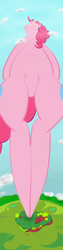 Size: 487x1939 | Tagged: safe, artist:trayx, pinkie pie, g4, female, macro, solo