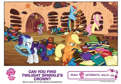 Size: 919x637 | Tagged: safe, applejack, fluttershy, rainbow dash, rarity, spike, g4