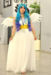 Size: 657x960 | Tagged: safe, princess celestia, human, g4, cosplay, irl, irl human, photo, solo