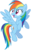 Size: 10000x15965 | Tagged: safe, artist:kysss90, rainbow dash, g4, absurd resolution, female, simple background, solo, transparent background, vector