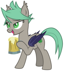 Size: 4271x4733 | Tagged: safe, artist:zee66, oc, oc only, bat pony, pony, g4, absurd resolution, salty, simple background, solo, transparent background, vector