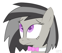 Size: 1280x1093 | Tagged: safe, artist:ccortxx, octavia melody, earth pony, pony, g4, 30 minute art challenge, alternate hairstyle, female, mare, solo