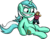 Size: 255x199 | Tagged: safe, artist:senselesssquirrel, lyra heartstrings, pony, unicorn, g4, female, humie, irrational exuberance, mare, puppet, simple background, solo, transparent background