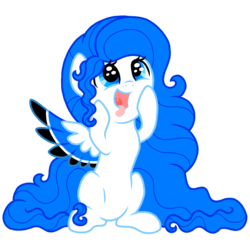 Size: 2048x2048 | Tagged: safe, artist:bluejay-xx, oc, oc only, pegasus, pony, rainjay, solo