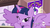 Size: 1280x720 | Tagged: safe, twilight sparkle, alicorn, pony, g4, my little pony: friendship is magic, three's a crowd, bedroom eyes, female, hub logo, mare, solo, twilight sparkle (alicorn), wink