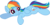 Size: 10000x4992 | Tagged: safe, artist:kysss90, rainbow dash, g4, absurd resolution, cute, dashabetes, female, happy, simple background, solo, transparent background, vector