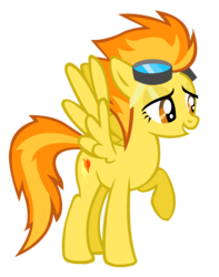 Size: 2488x3151 | Tagged: safe, artist:durpy, spitfire, pegasus, pony, g4, female, show accurate, simple background, solo, transparent background, vector