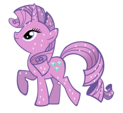 Size: 1656x1520 | Tagged: safe, artist:durpy, amethyst star, sparkler, pony, unicorn, g4, awwmethyst star, blind bag, cute, female, mare, simple background, solo, toy, transparent background, vector