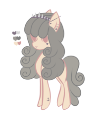 Size: 778x944 | Tagged: safe, artist:assertive-aiko, oc, oc only, earth pony, pony, solo